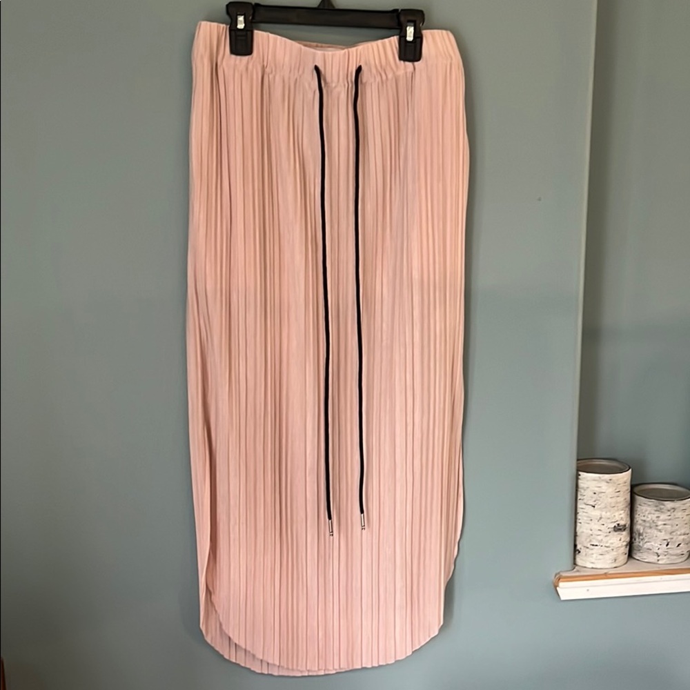 Sabina musayev pink pleaded skirt sz M